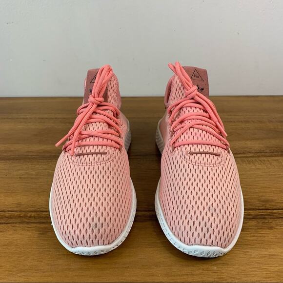 Adidas Tennis Hu Pharrell Raw Pink Mens Sneaker - Picture 2 of 9